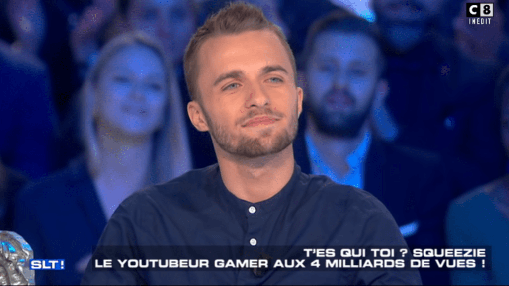 Squeezie passe sur le plateau de Thierry Ardisson en 2017