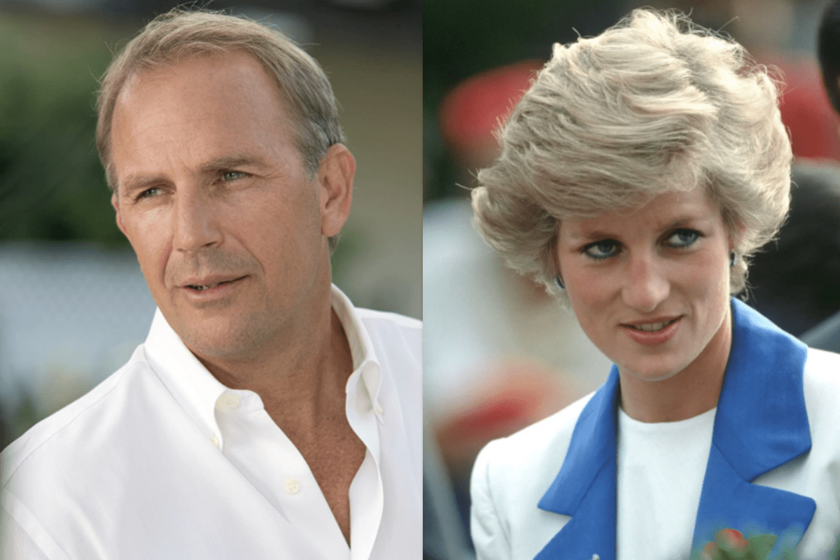 Kevin Costner et Lady Di : Les débuts d'une rencontre inattendue