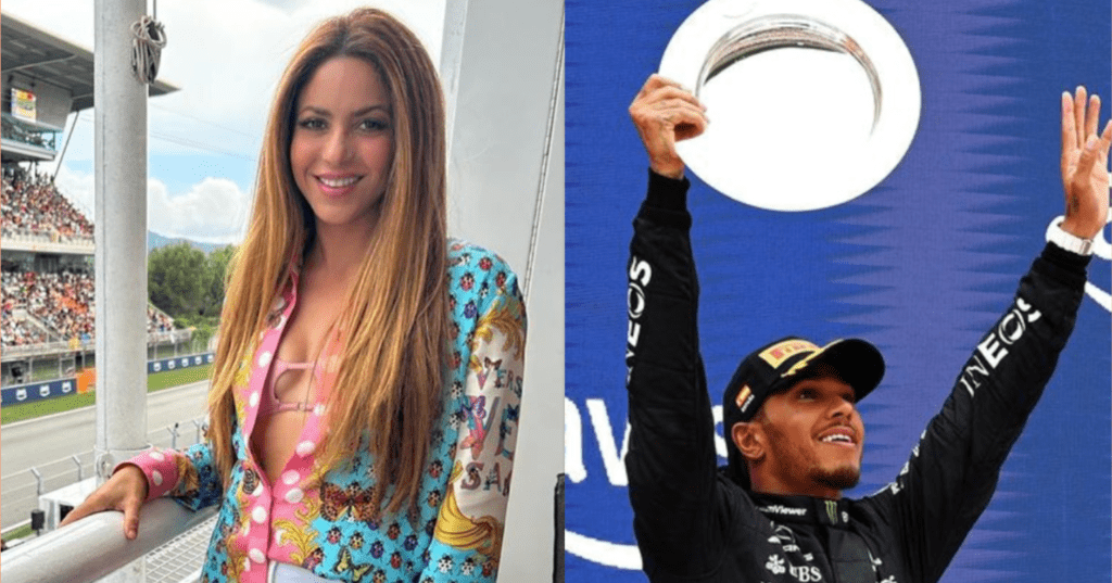 Shakira et Lewis Hamilton en couple ?