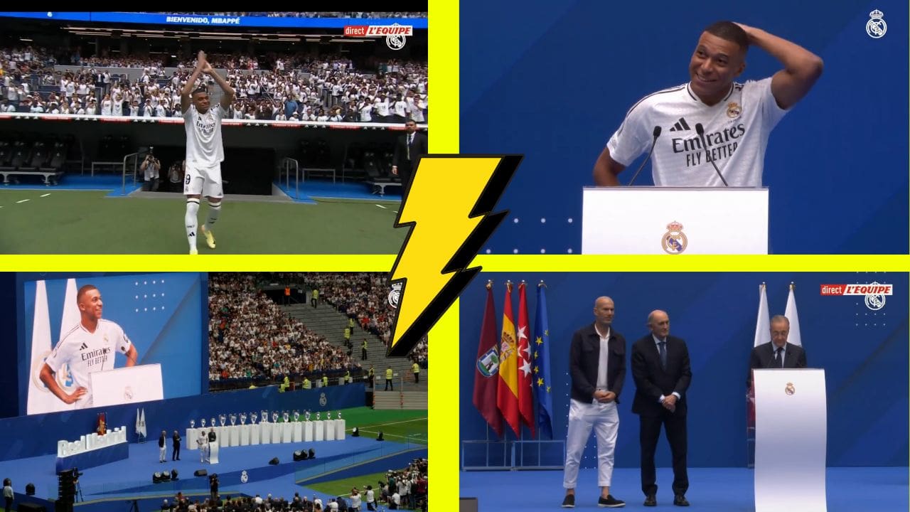 Mbappe presentation Madrid