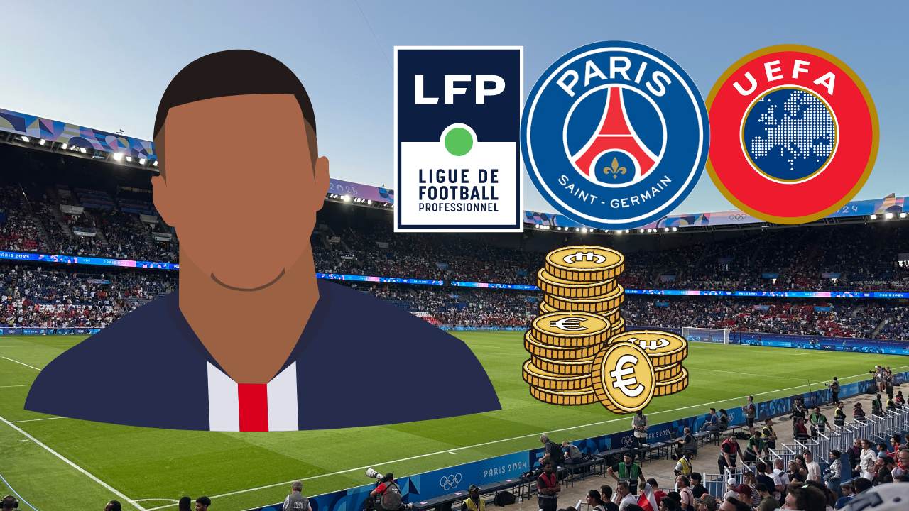 Mbappe UEFA LFP primes salaires PSG