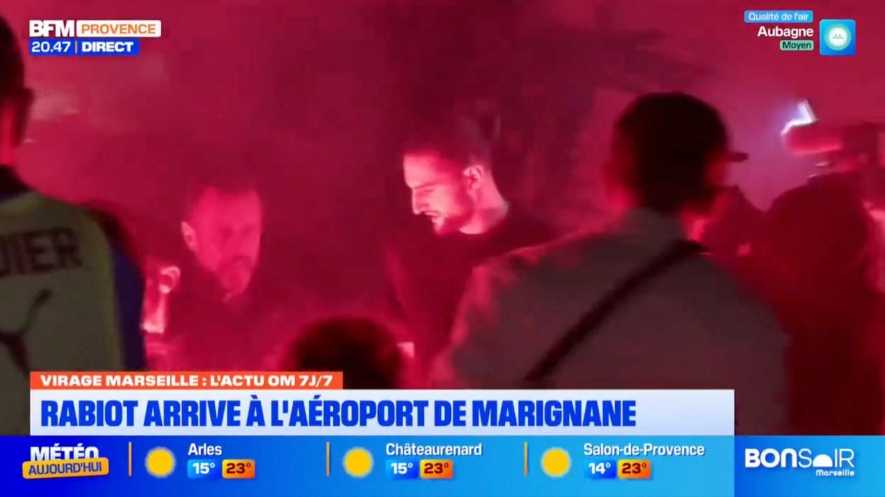 Rabiot OM arrivée