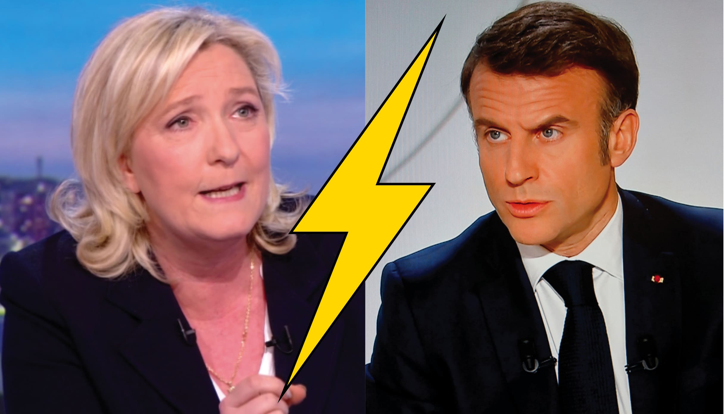 Clash Le Pen Macron