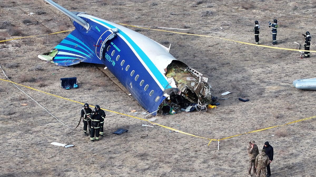 Crash Azerbaijan Airlines